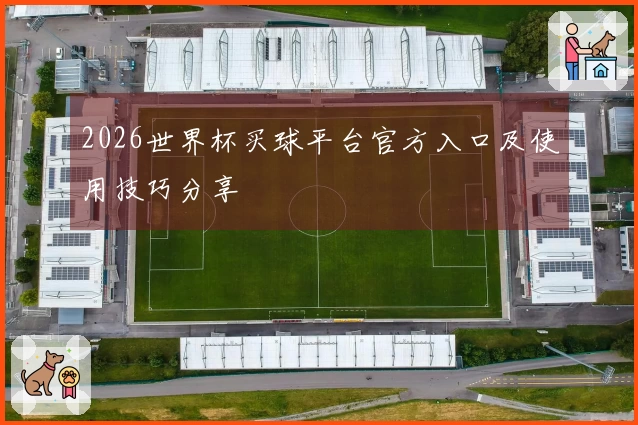 2026世界杯买球平台官方入口及使用技巧分享
